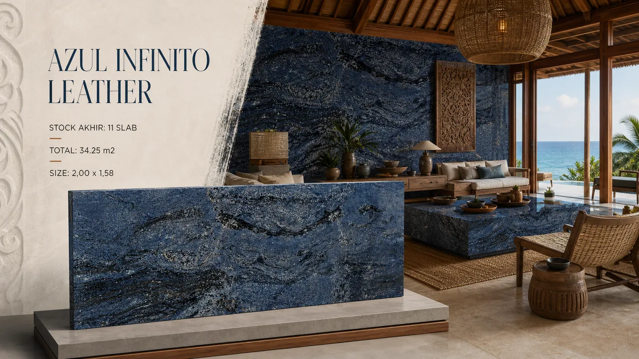 Catalog reference for AZUL INFINITO LEATHER