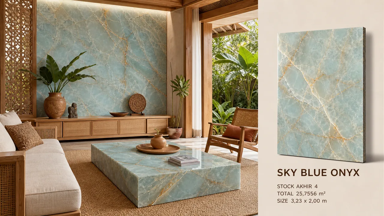 Catalog reference for SKY BLUE ONYX