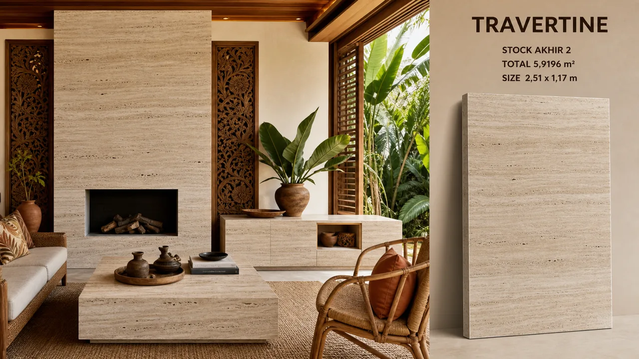 Catalog reference for TRAVERTINE