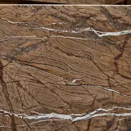 Forest Brown Acid stone surface