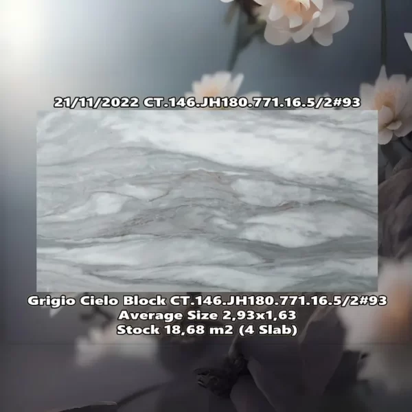 Marmer Grigio Cielo Brescia Stone Bali